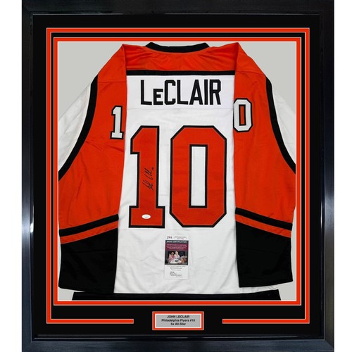 Framed signed john leclair - john,